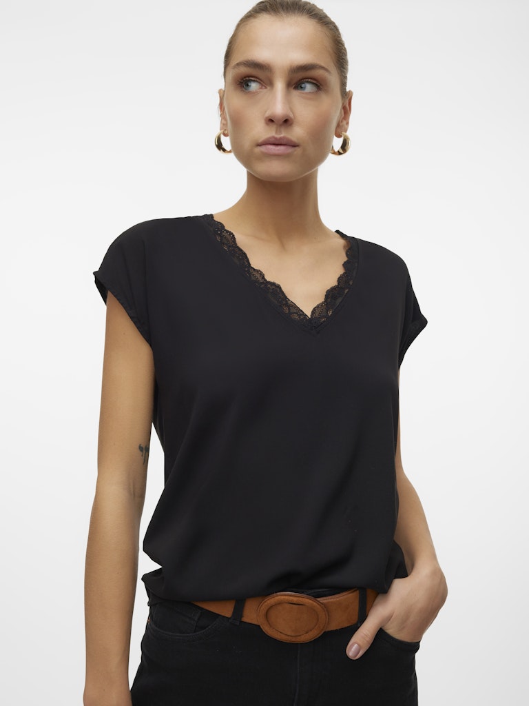 Vero Moda Damen T-Shirts Black