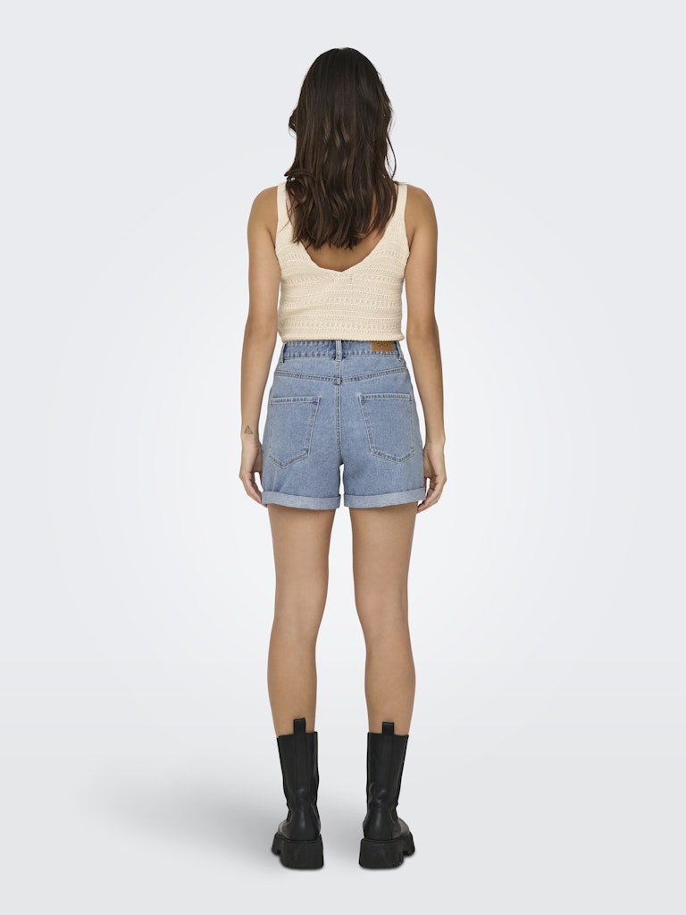 only Damen Shorts Light Blue Deni