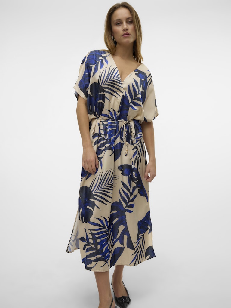 Vero Moda Damen Kleider Cloud Dancer/Le