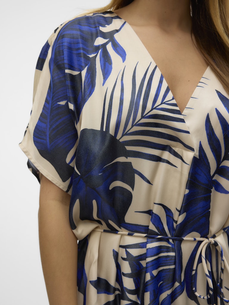 Vero Moda Damen Kleider Cloud Dancer/Le