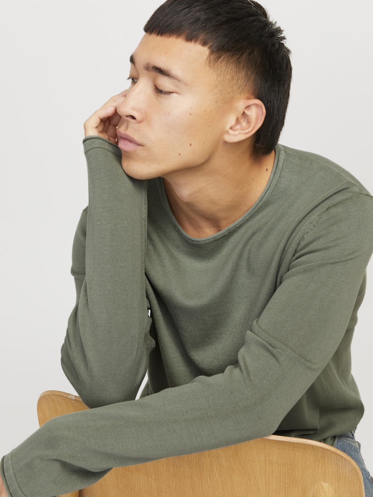 Jack & Jones Herren Pullover Agave Green