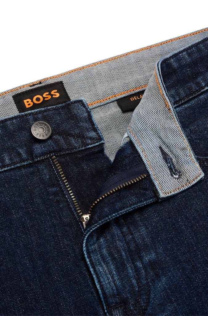 Boss Orange Herren Jeans  Dark Blue
