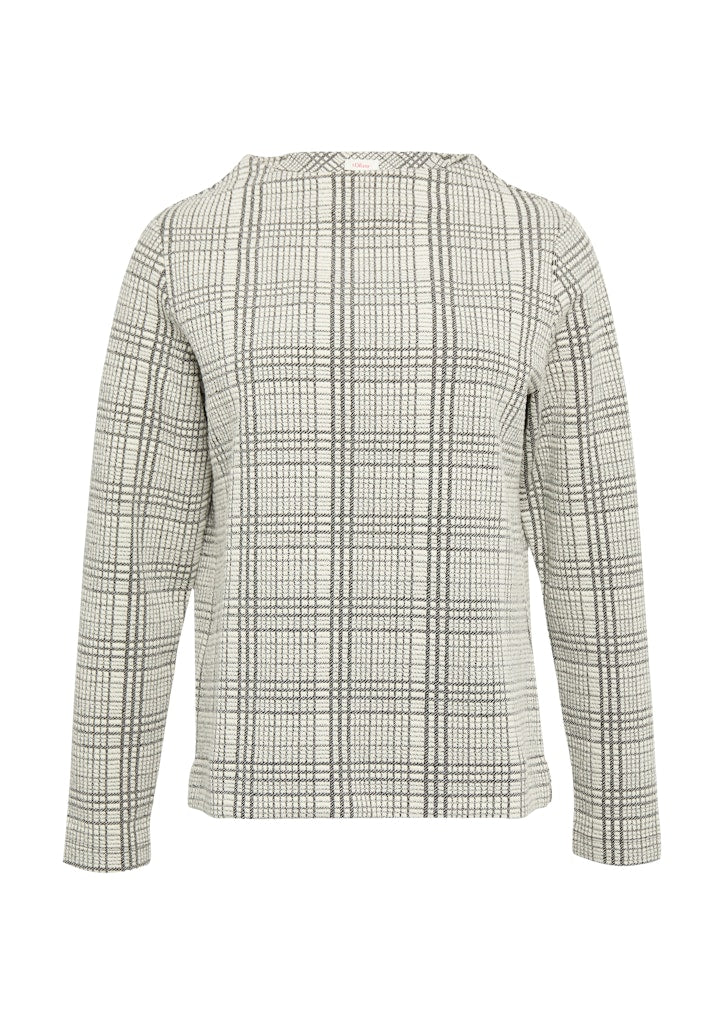 S. Oliver red Damen Sweatshirts White