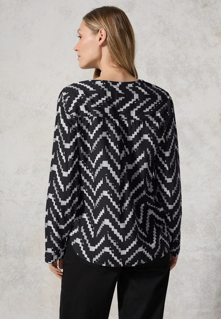 Cecil Damen Blusen Black