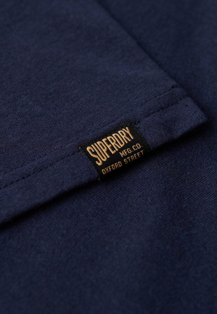 Superdry Men Herren T-Shirts kurz T Navy Marl
