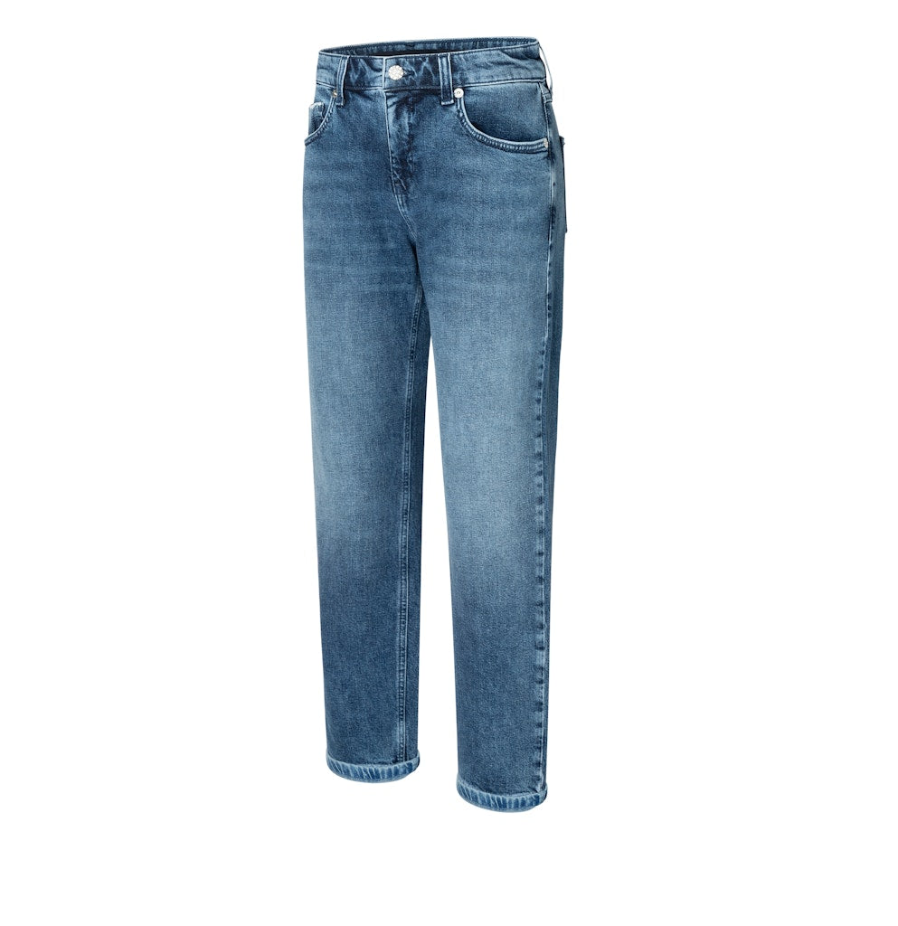 Mac Damen Jeans Mid Blue Random