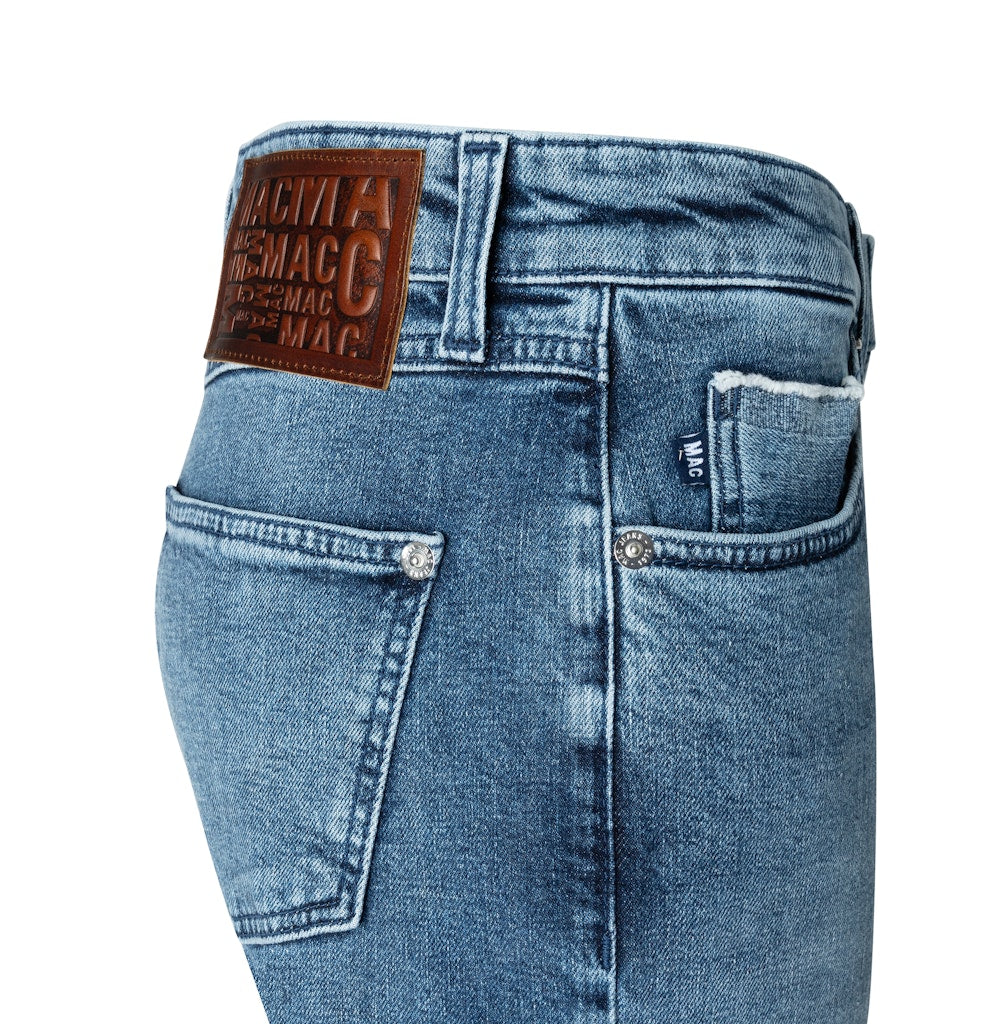 Mac Damen Jeans Mid Blue Random