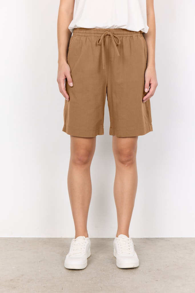 Soya Concept Damen Shorts Desert Brown