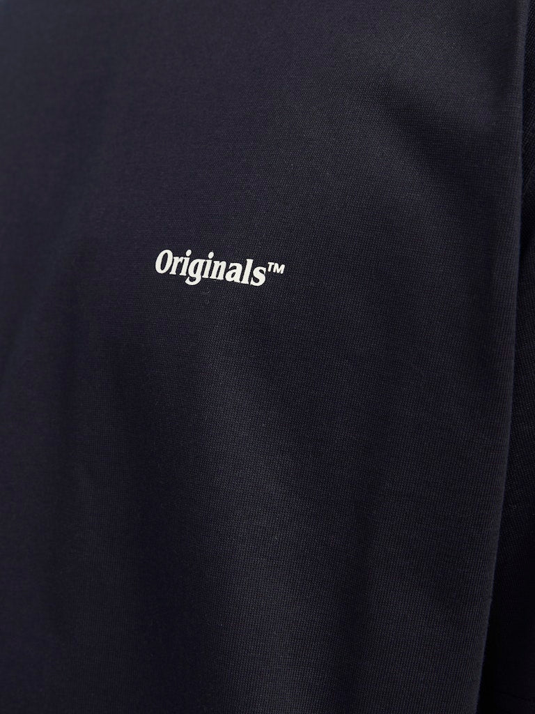 Jack & Jones Herren T-Shirts kurz Black/Yellow Cl