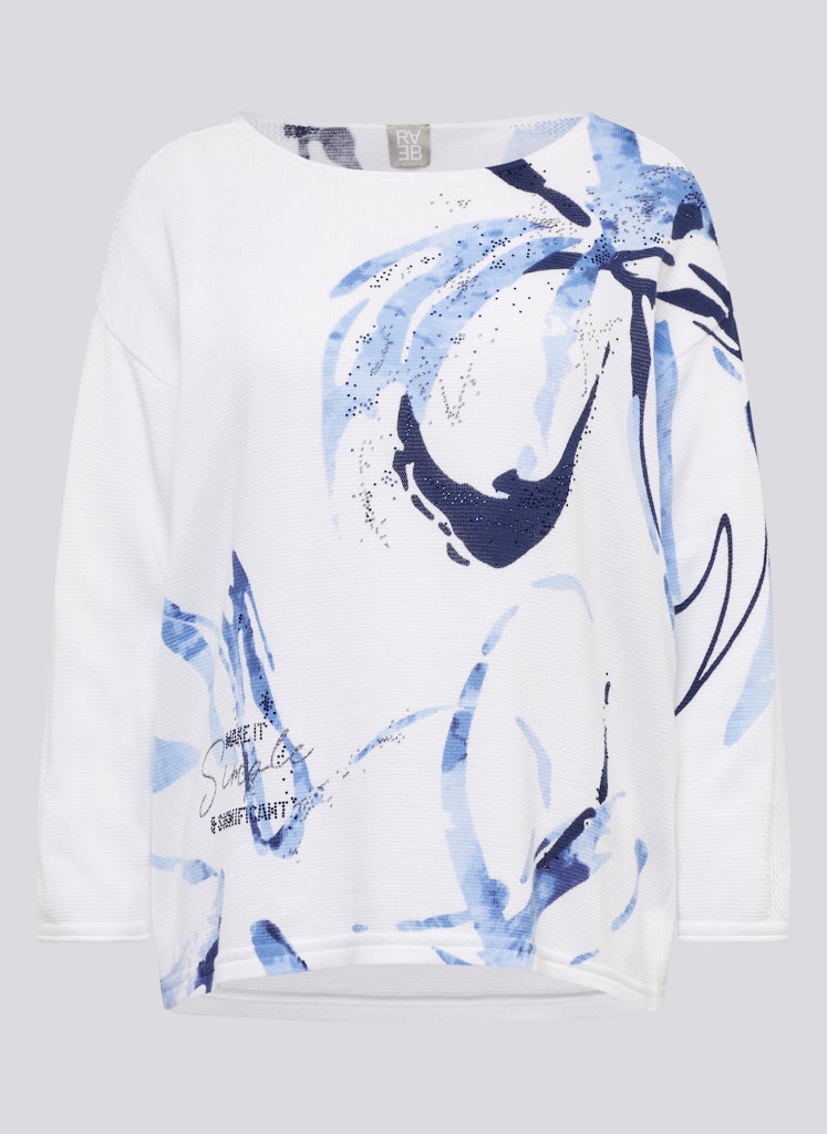 Rabe Damen Pullover Weiss