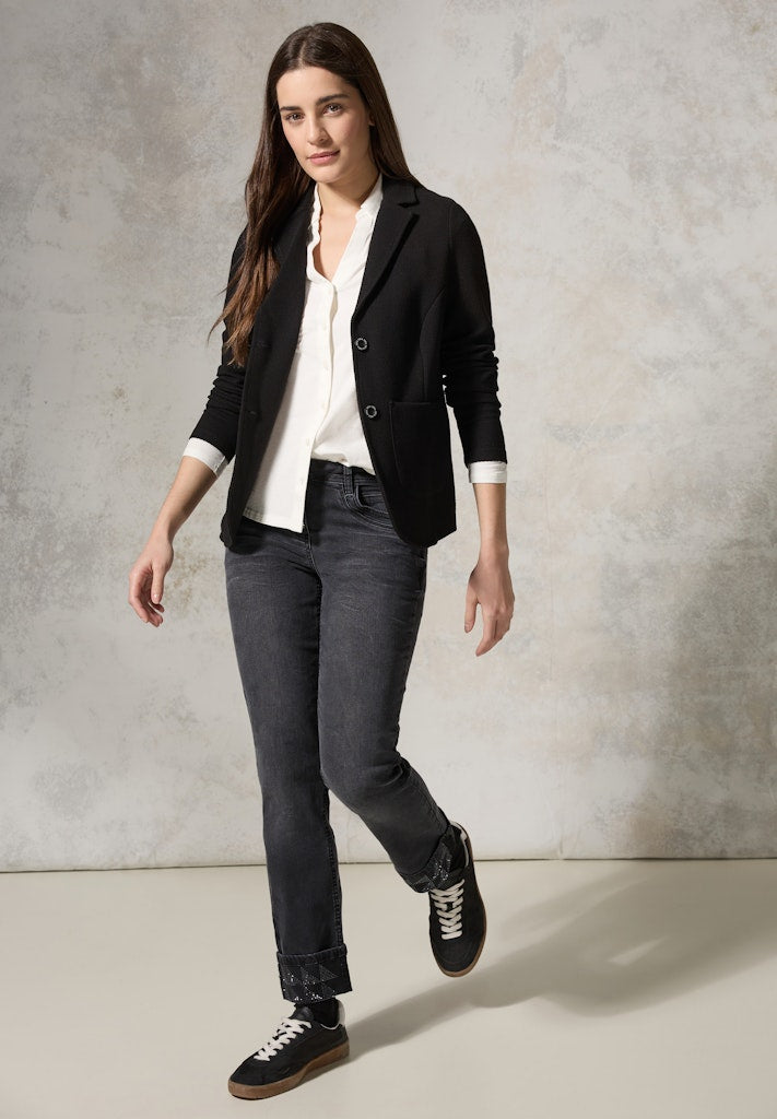 Cecil Damen Hosen Black Was