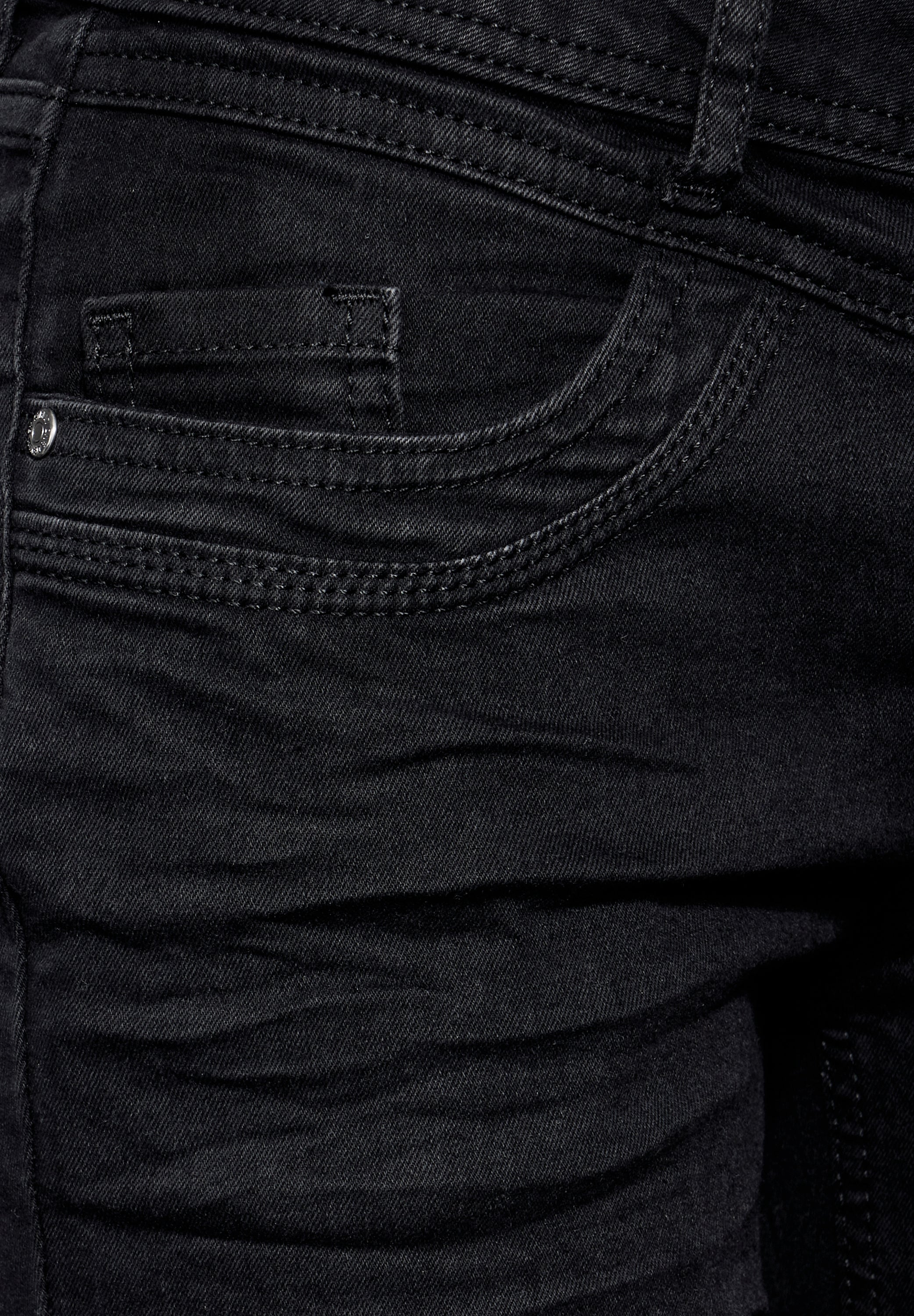 Street One Damen Hosen  Deep Blac