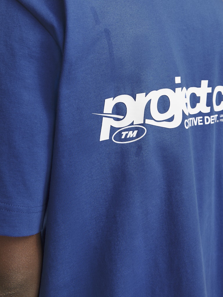 Jack & Jones Herren T-Shirts kurz Beaucoup Blue