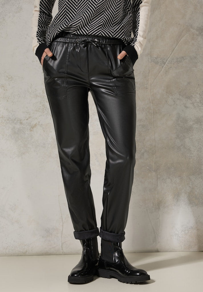 Cecil Damen Hosen  Black