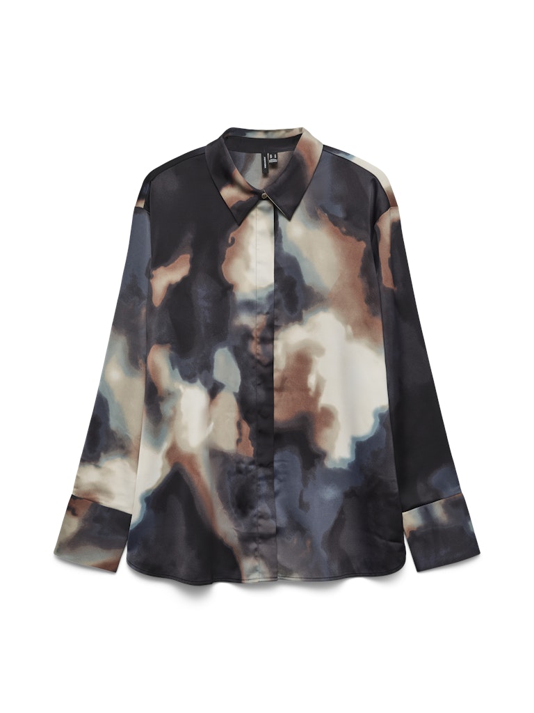 Vero Moda Damen Blusen Black/Mood Indi