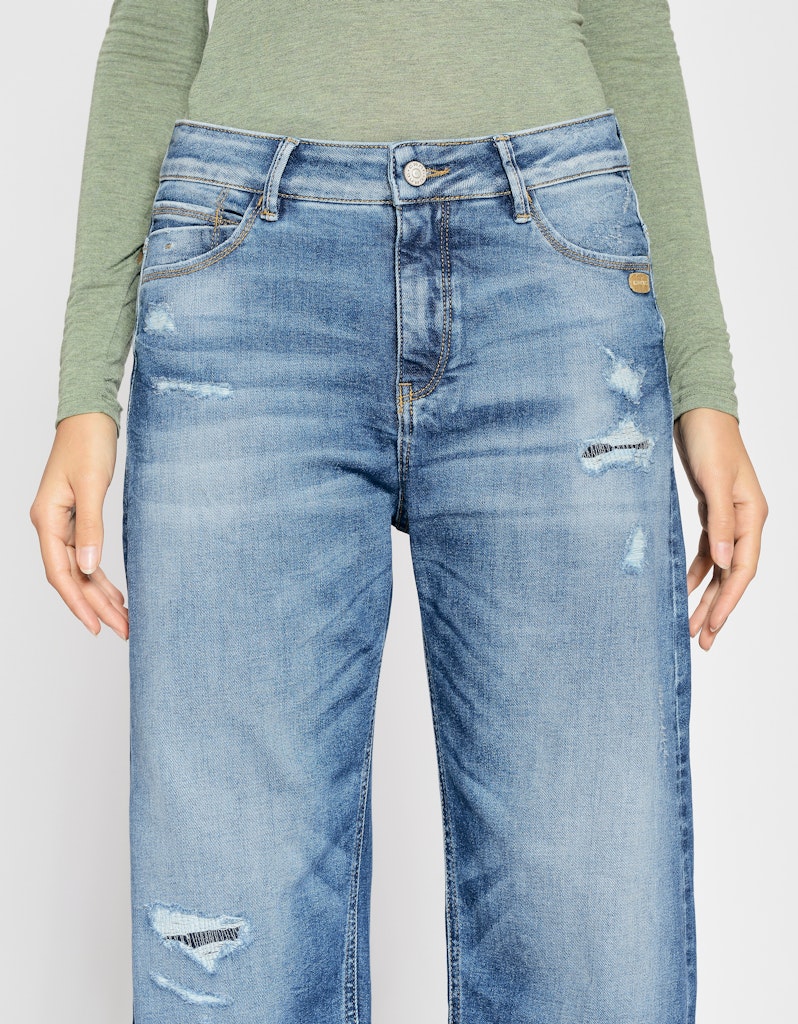 Gang Damen Jeans Worn Blue