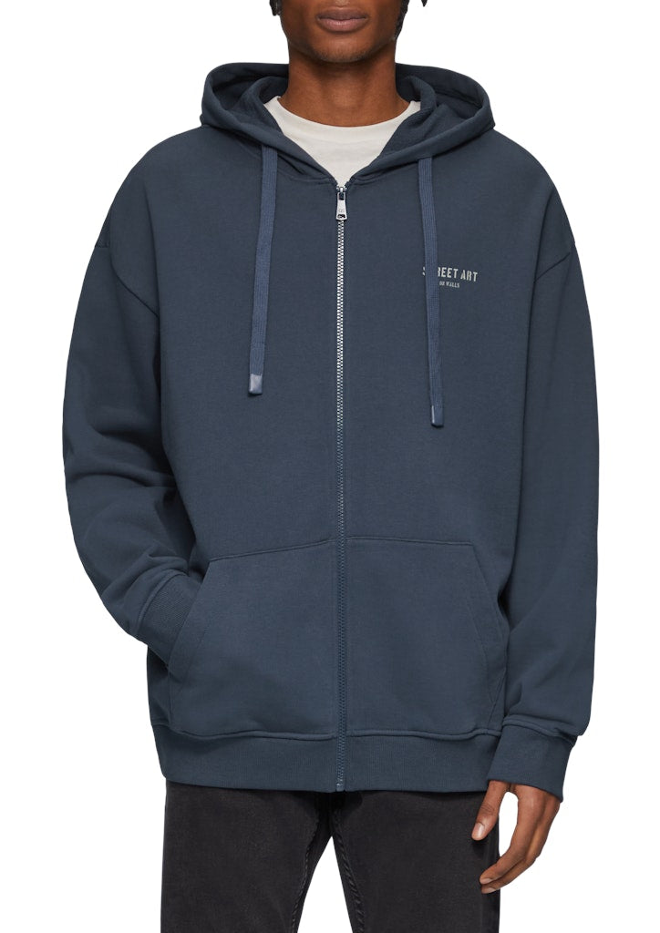 QS by S.Oliver Herren Sweatjacken Blue