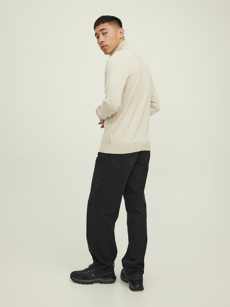 Jack & Jones Herren Pullover Oatmeal/Melange