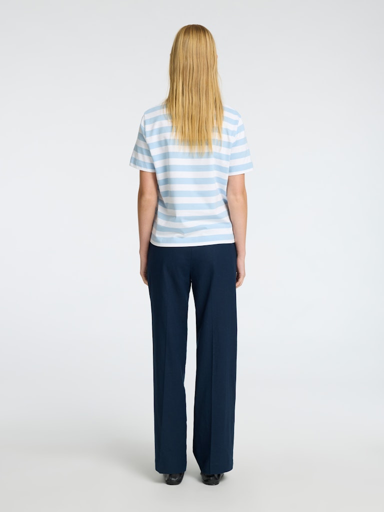 Selected Femme Damen T-Shirts Cashmere Blue/B