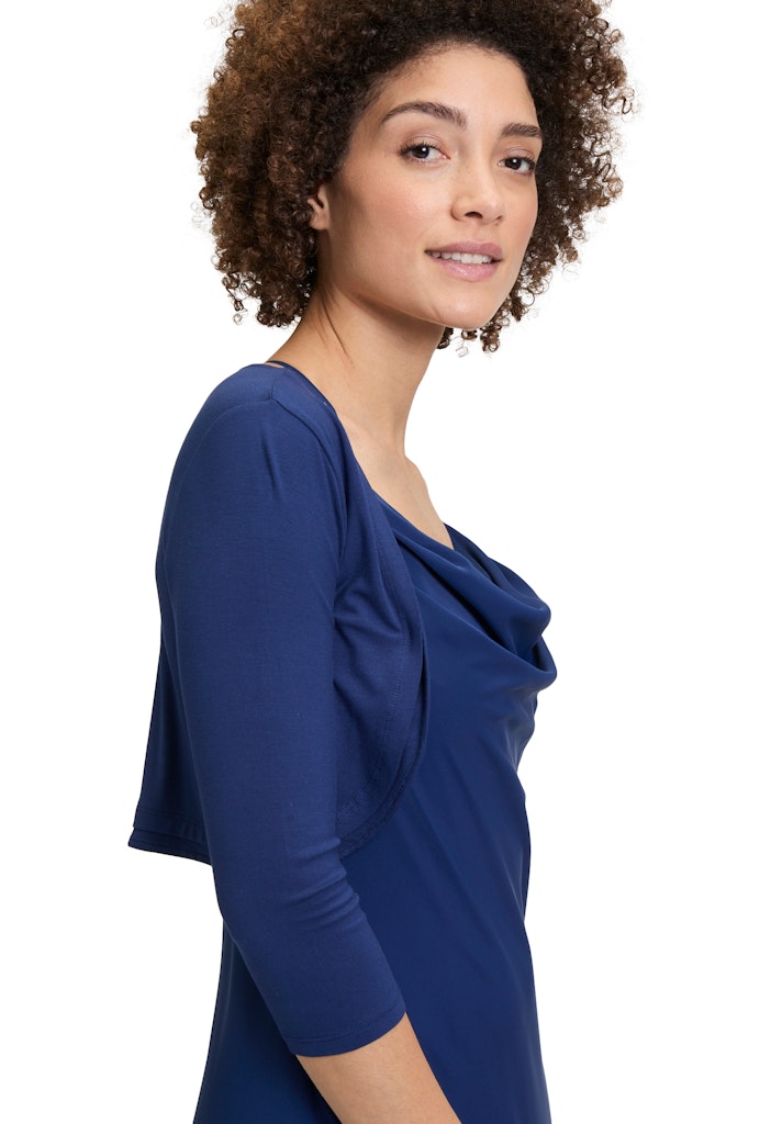 Vera Mont Damen Strickjacken Festival Blue