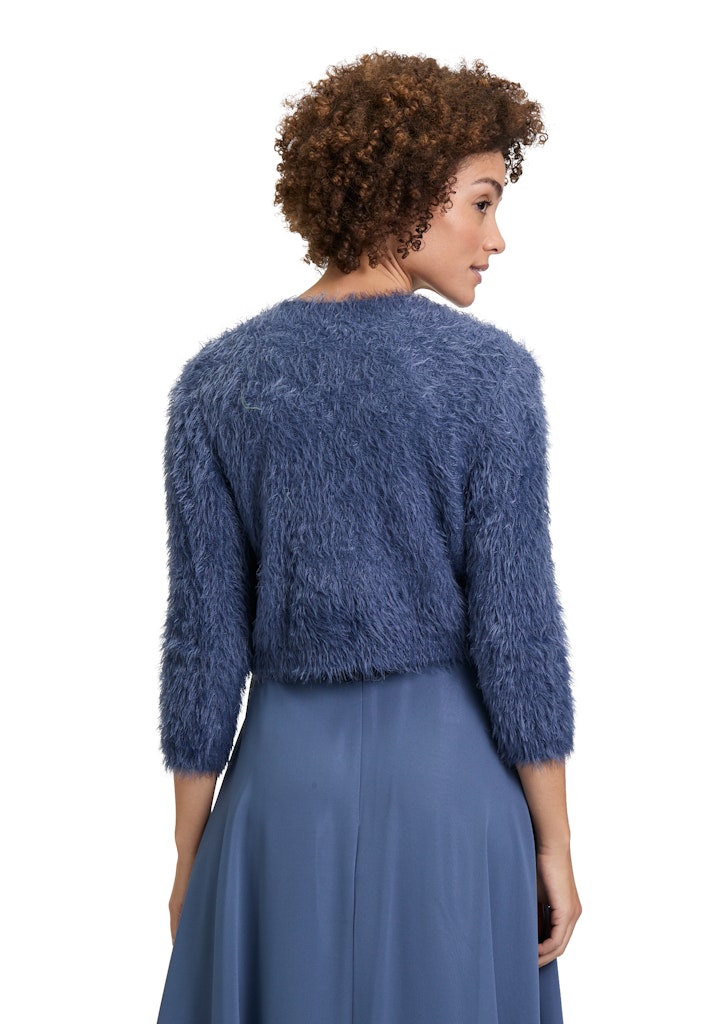 Vera Mont Damen Strickjacken Blue Stone