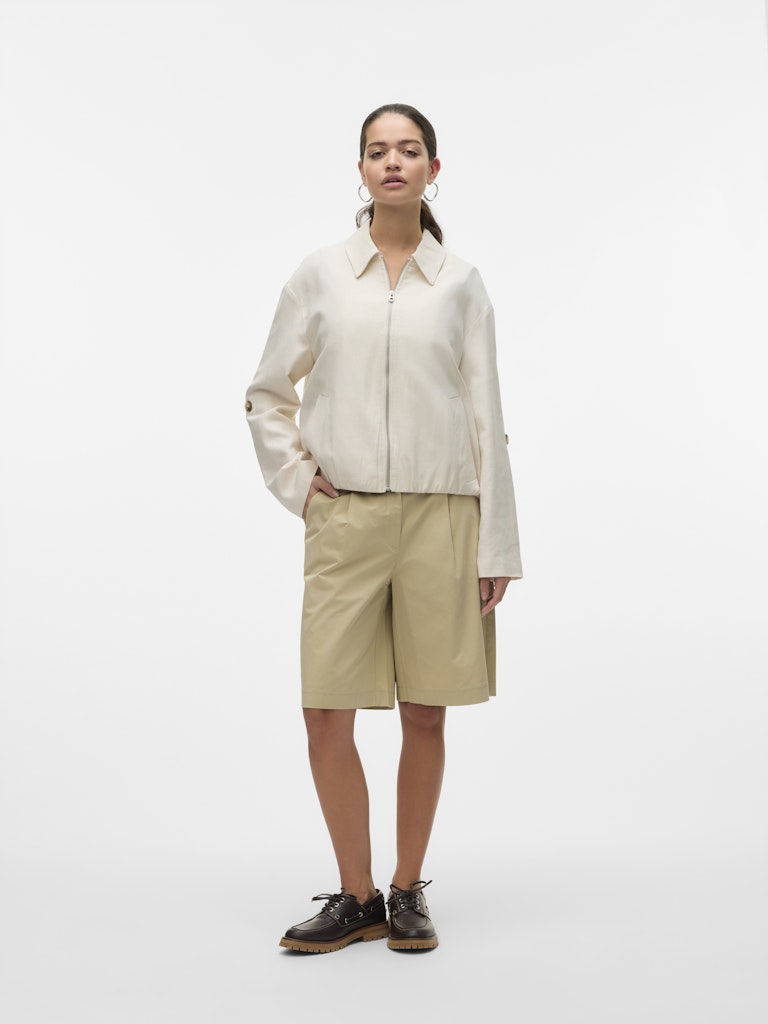 Vero Moda Damen Jacken Oatmeal