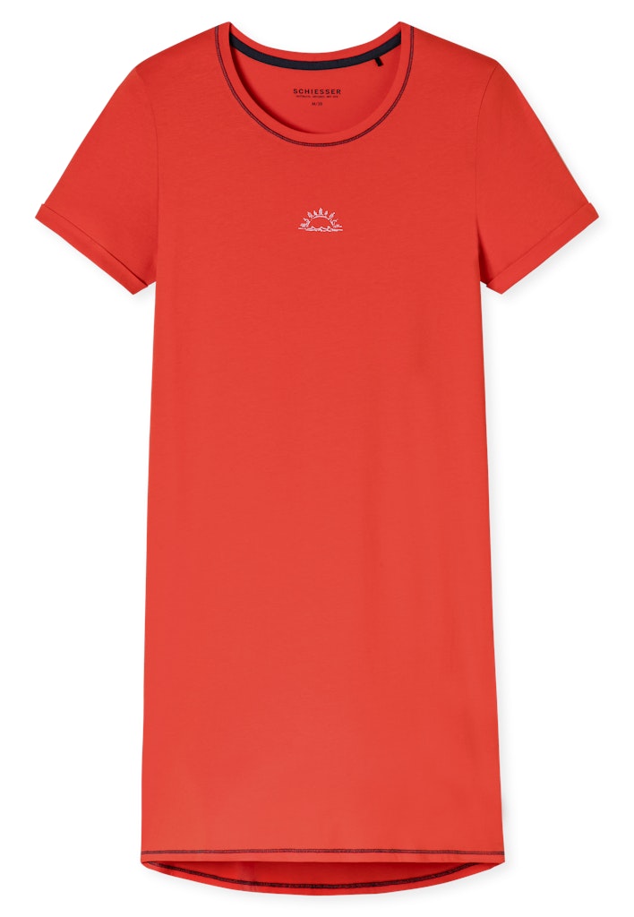 Schiesser Nachthemd Hellrot