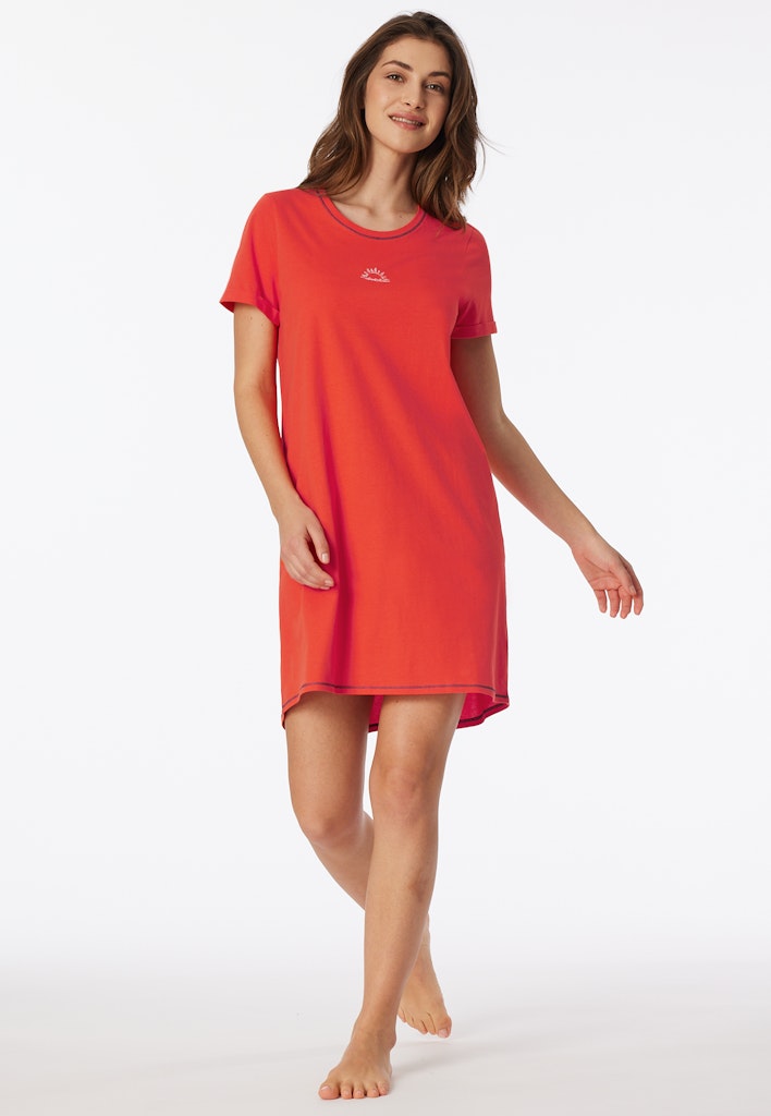 Schiesser Nachthemd Hellrot
