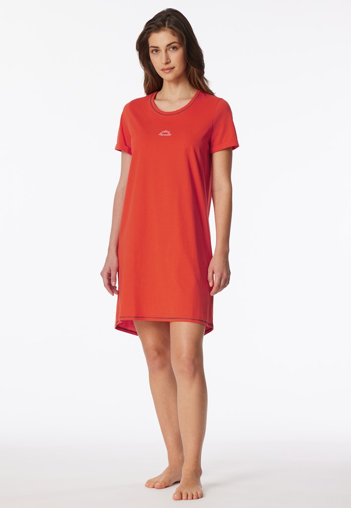 Schiesser Nachthemd Hellrot