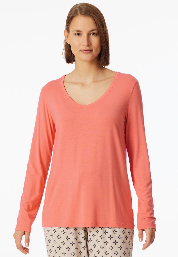 Schiesser Oberteil Pfirsich