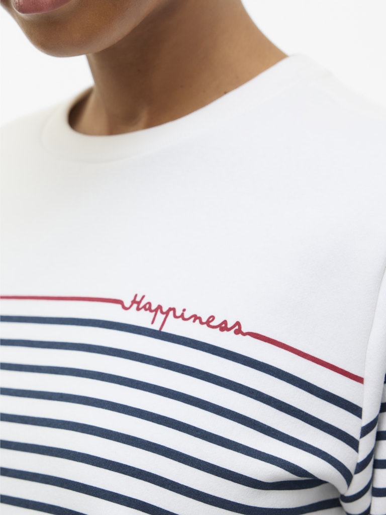 Vero Moda Damen Sweatshirts Cloud Dancer/Ha