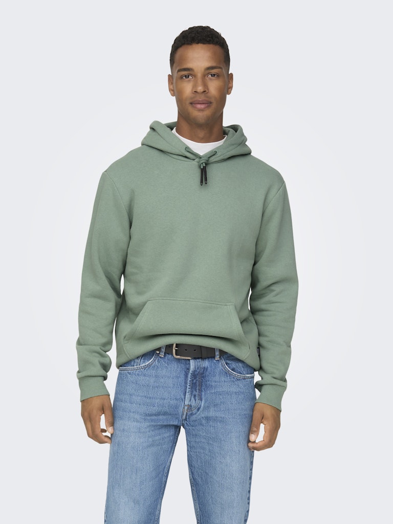 Only & Sons Herren Sweatshirts Chinois Green