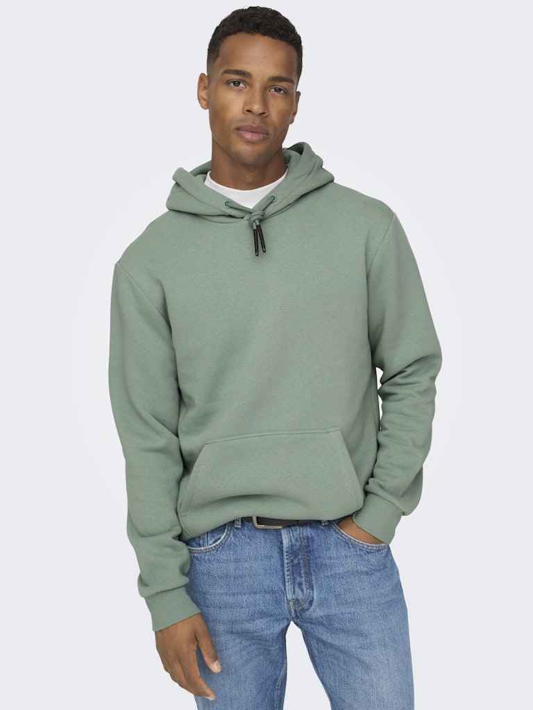 Only & Sons Herren Sweatshirts Chinois Green