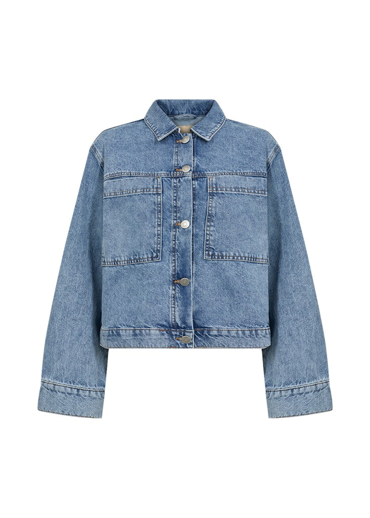 Soya Concept Damen Jacken Medium Blue Den