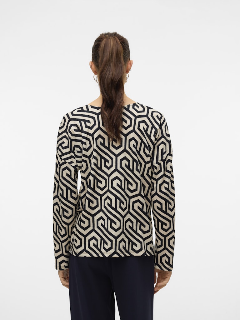 Vero Moda Damen T-Shirts Birch/Grap