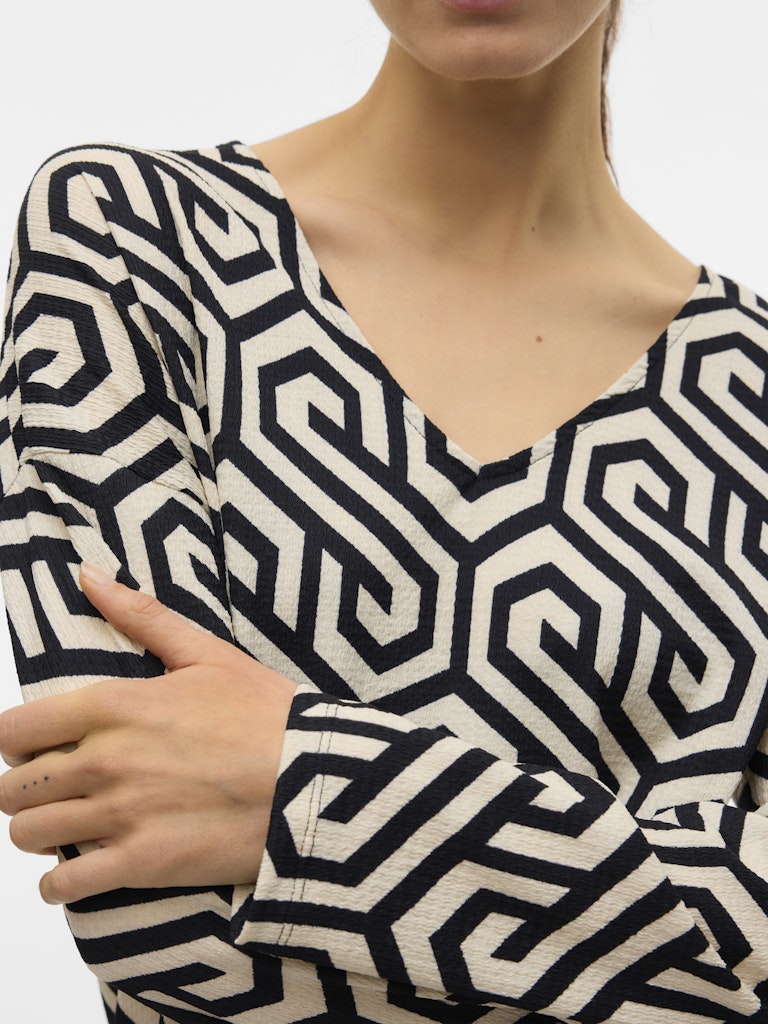 Vero Moda Damen T-Shirts Birch/Grap