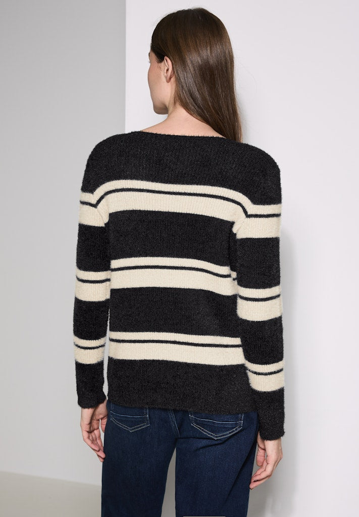 Cecil Damen Pullover  Black