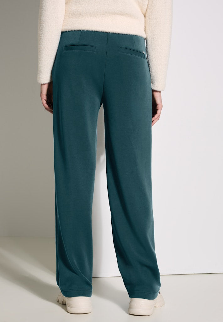 Cecil Damen Hosen Petrol Gr