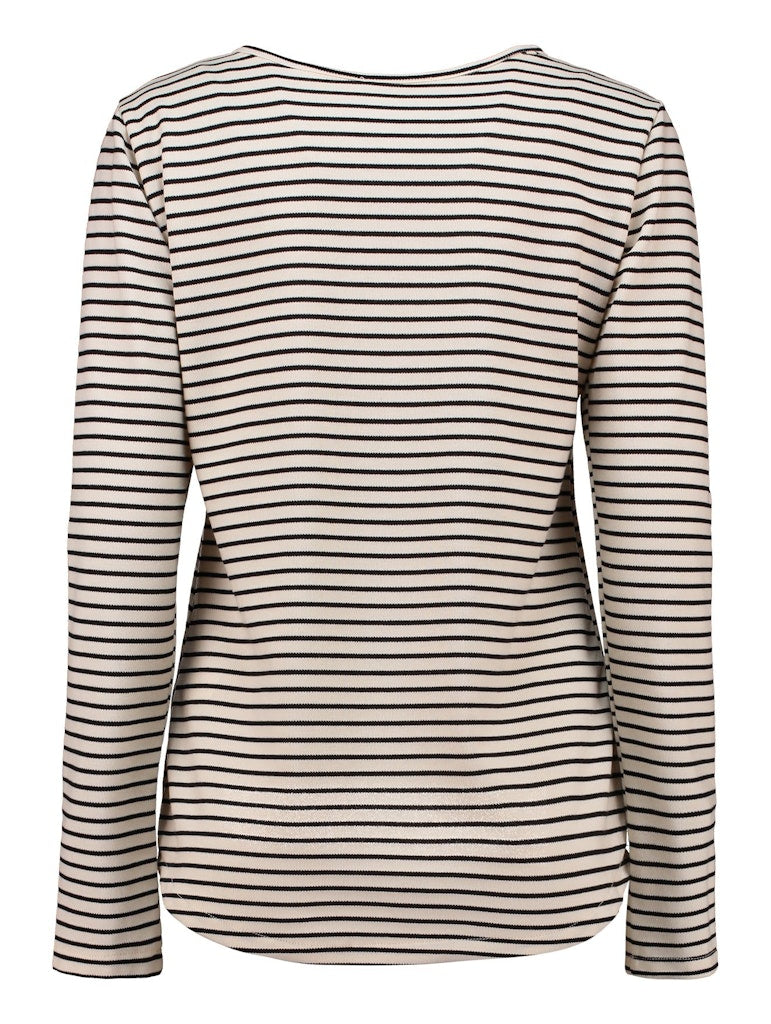 Haily's Damen T-Shirts Black Stripe