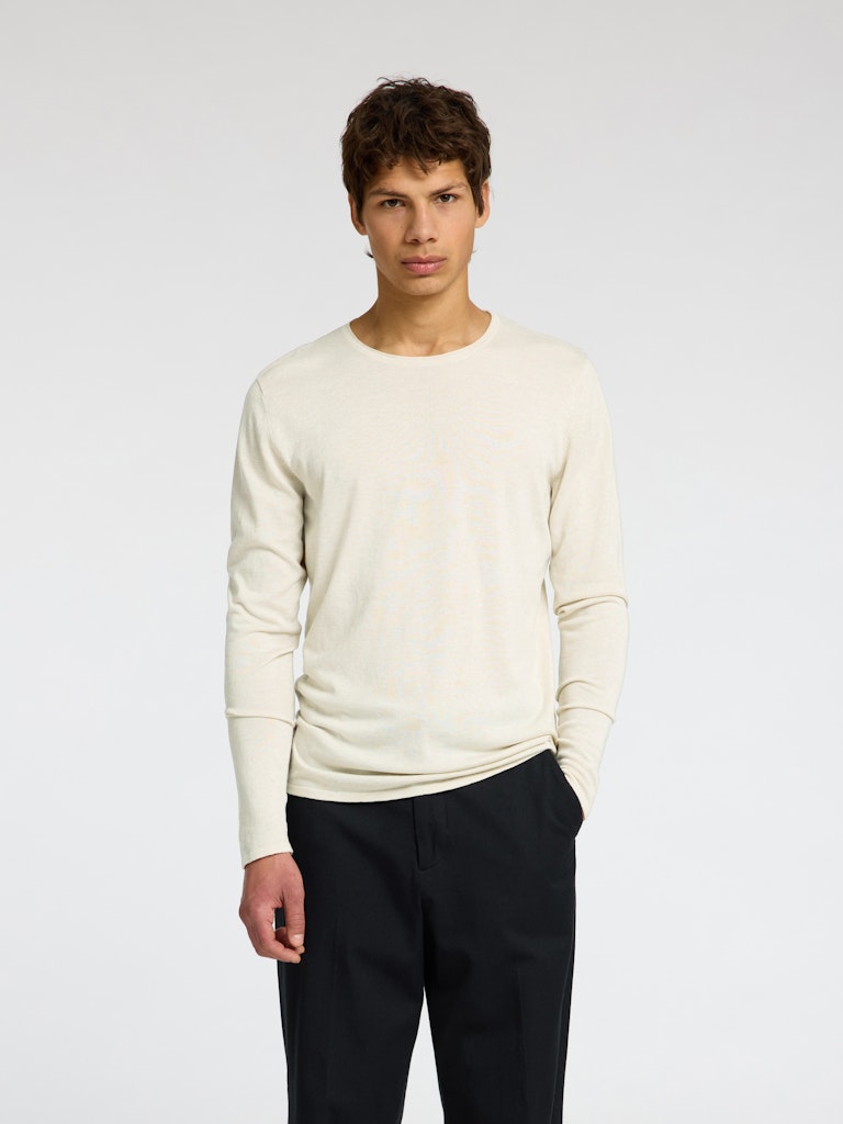 Selected homme Herren Pullover  Oatme