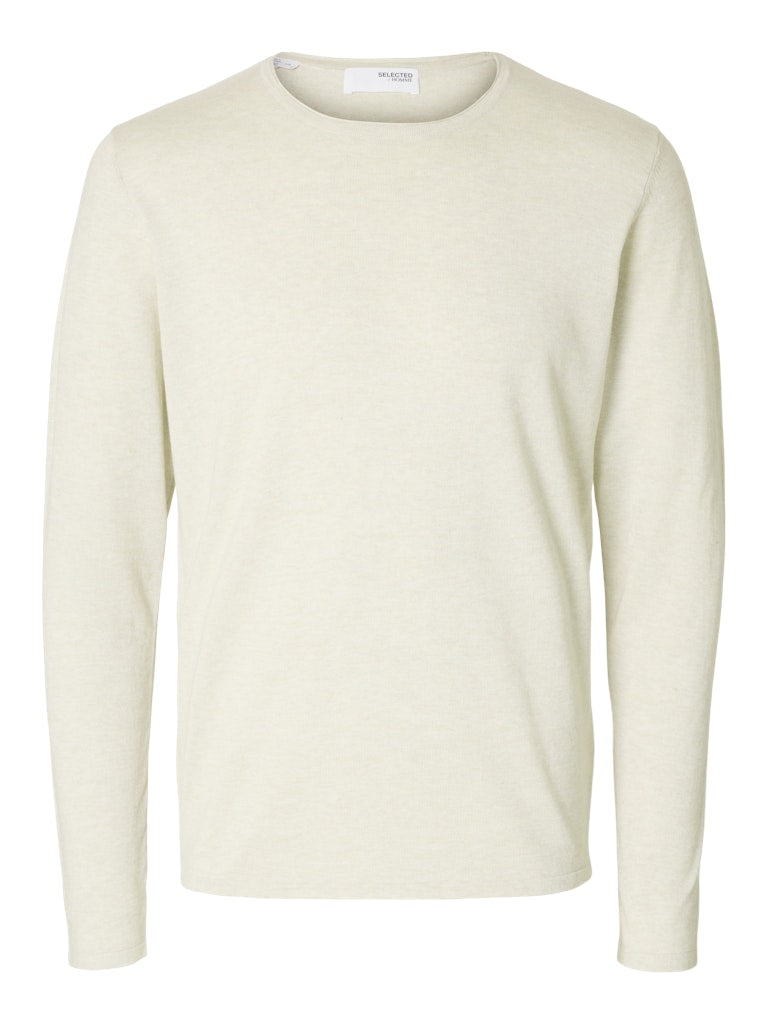 Selected homme Herren Pullover  Oatme