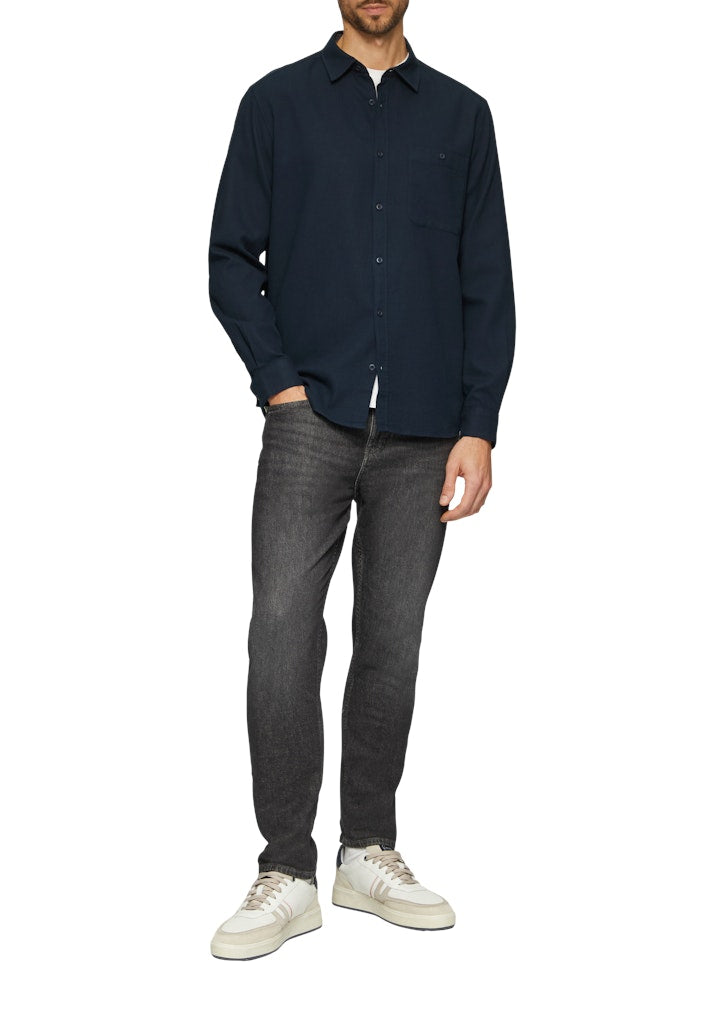 S. Oliver red Herren Hemden lang Blue