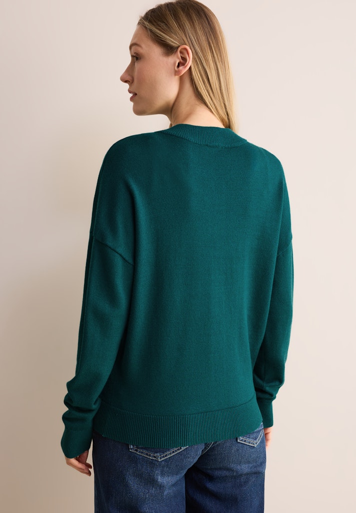 Cecil Damen Strickjacken  Petrol Gr