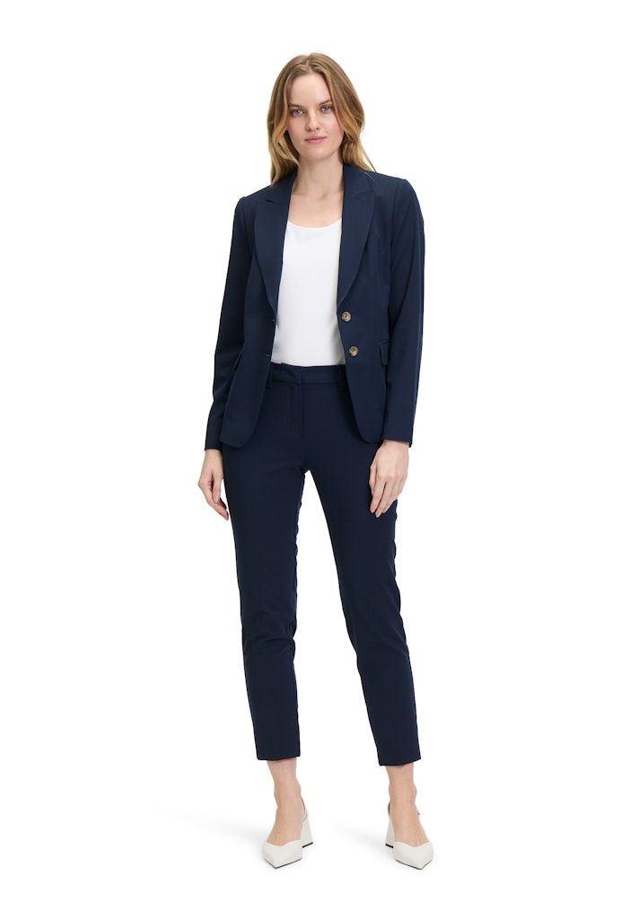 Betty & Co Damen Blazer Navy Blue