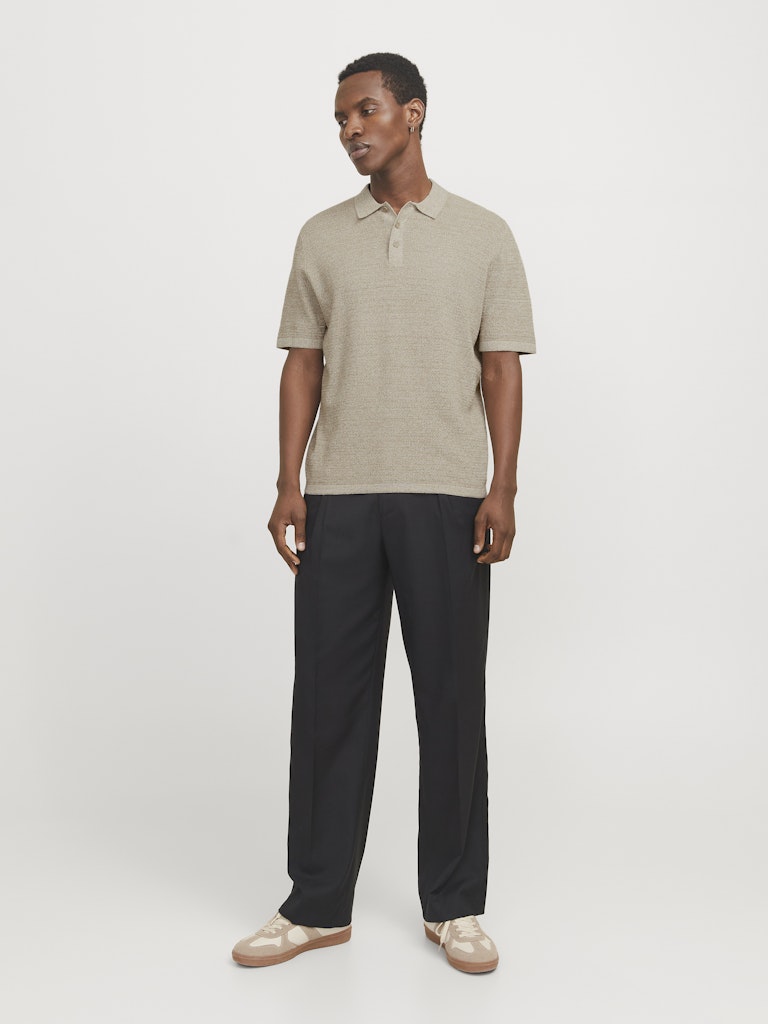 Jack & Jones Herren Polo-Shirts Coriander/W. Cl