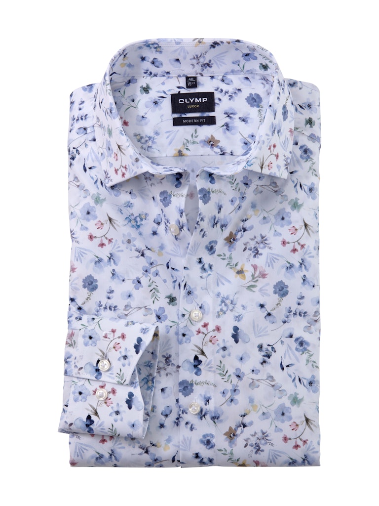 Olymp Herren Hemden lang Weiss