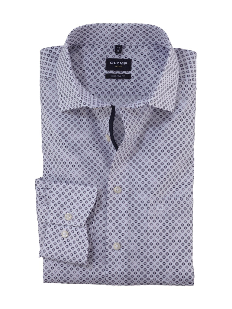 Olymp Herren Hemden lang Rose