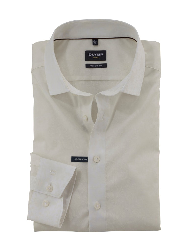 Olymp Herren Hemden lang Hellbeige