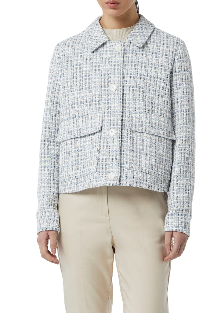 Comma Damen Blazer Blue