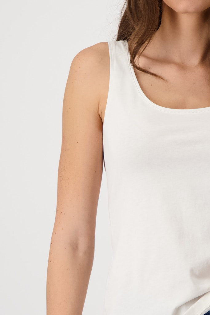 Monari Damen Tops Creamy Beig